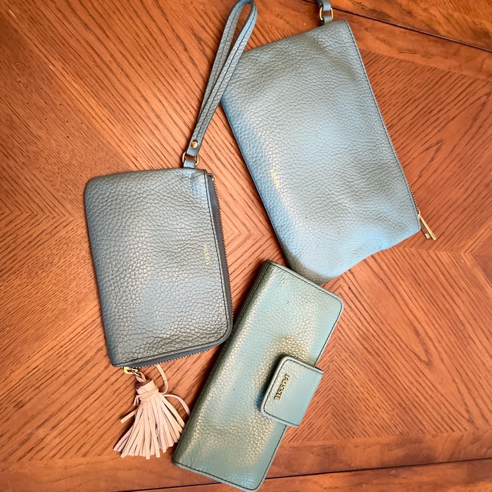 Fossil wallet set